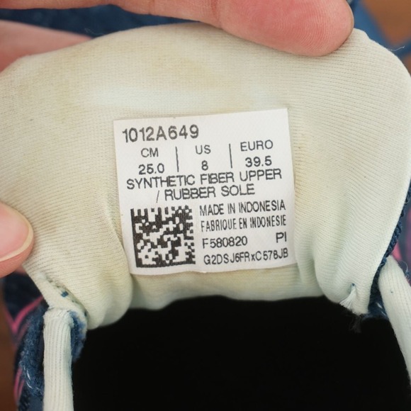 Asics Women's Gel Kayano 27 Light Blue Pink - Picture 7 of 9